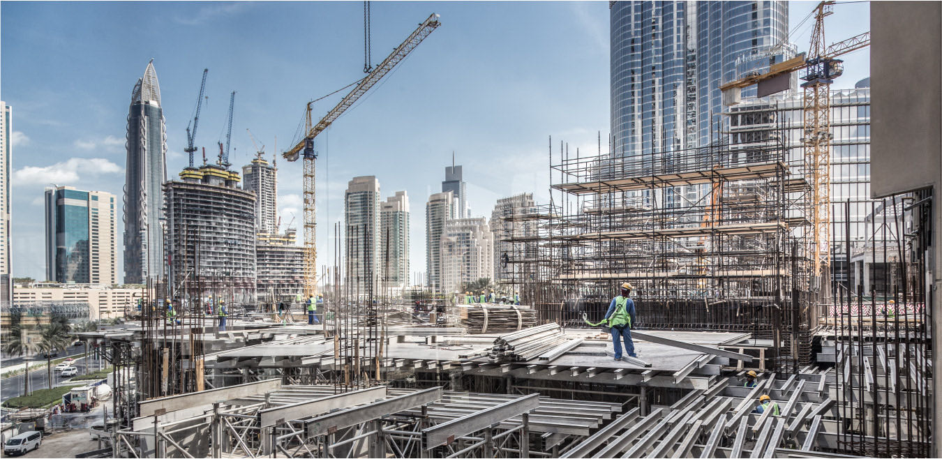 Builder line of credit for construction site